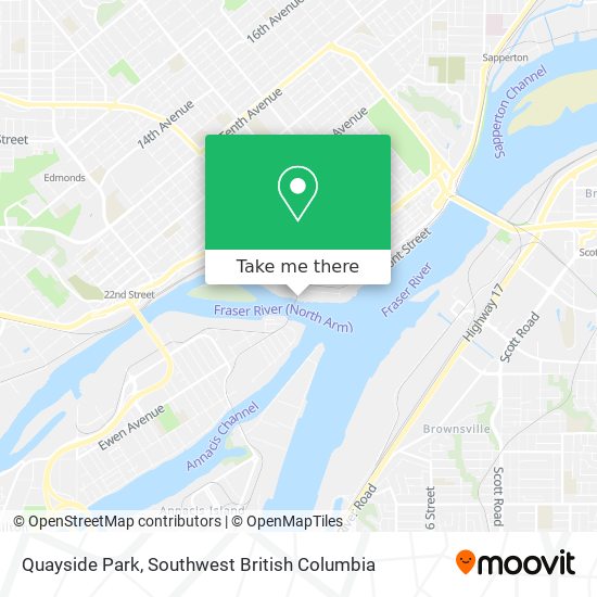 Quayside Park map