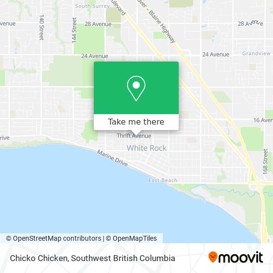 Chicko Chicken map