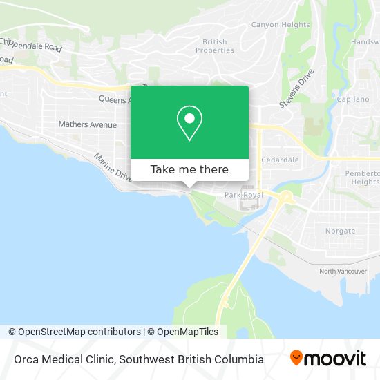 Orca Medical Clinic map