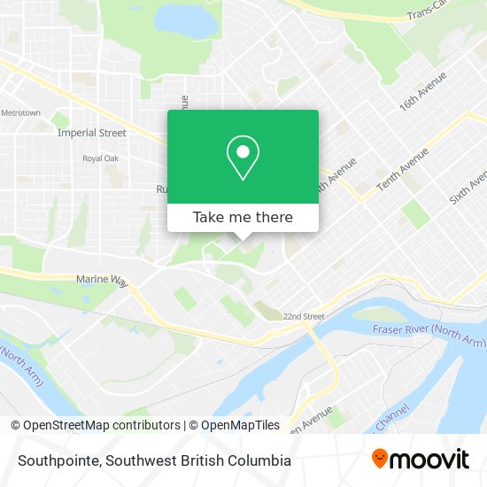 Southpointe map