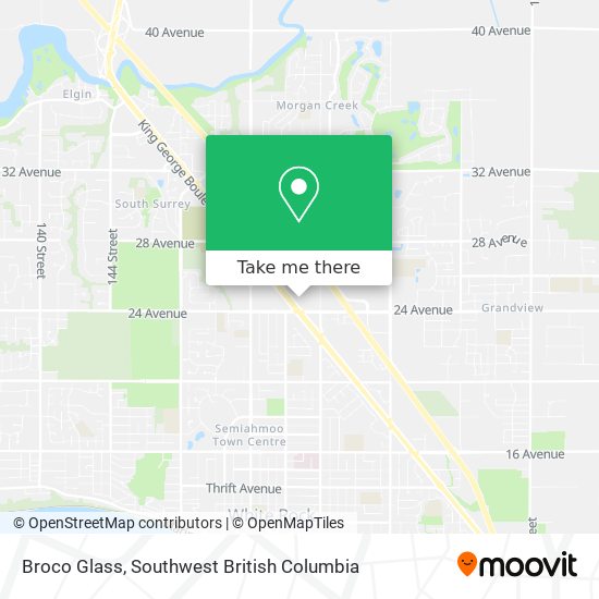 Broco Glass map