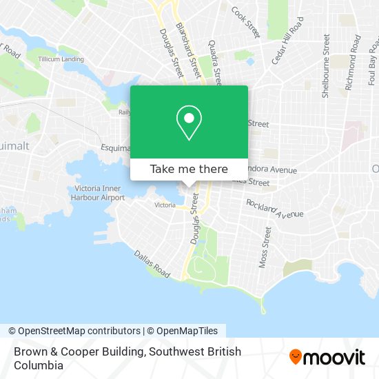 Brown & Cooper Building map