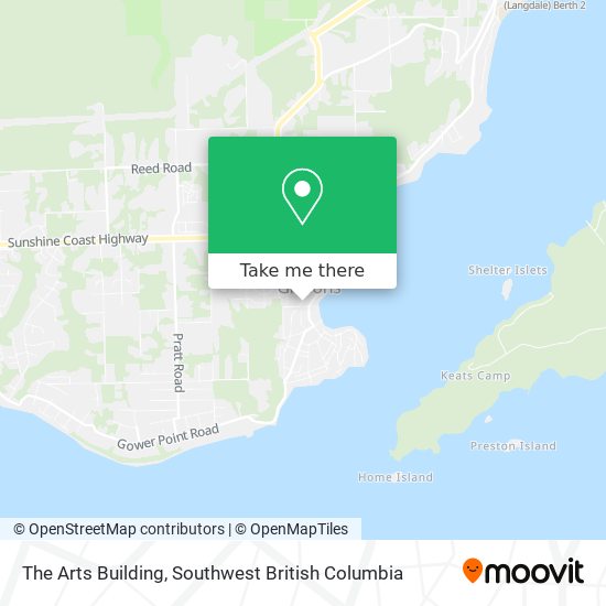The Arts Building plan