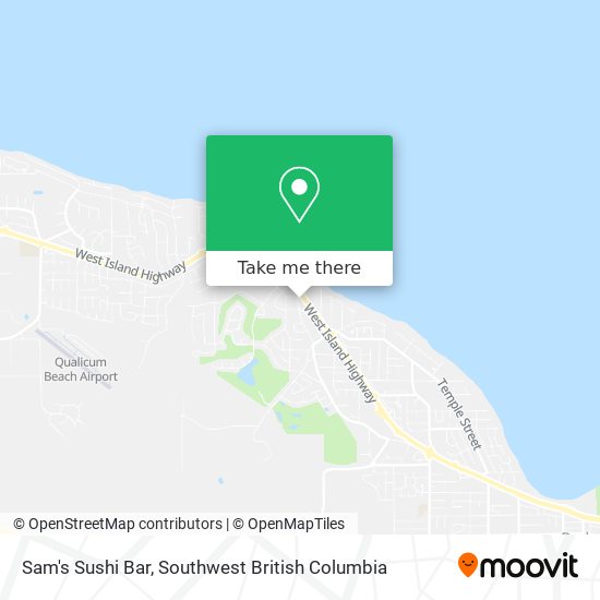 Sam's Sushi Bar plan