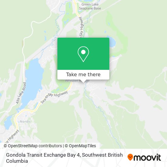 Gondola Transit Exchange Bay 4 map