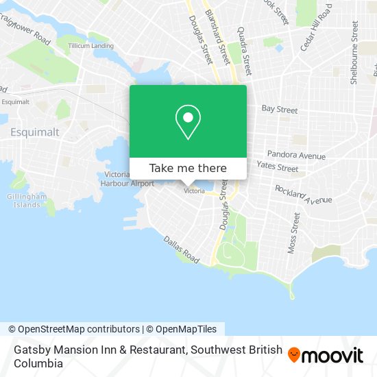 Gatsby Mansion Inn & Restaurant map