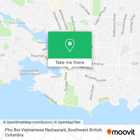 Pho Boi Vietnamese Restaurant plan