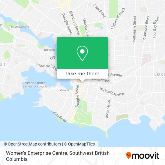 Women's Enterprise Centre map