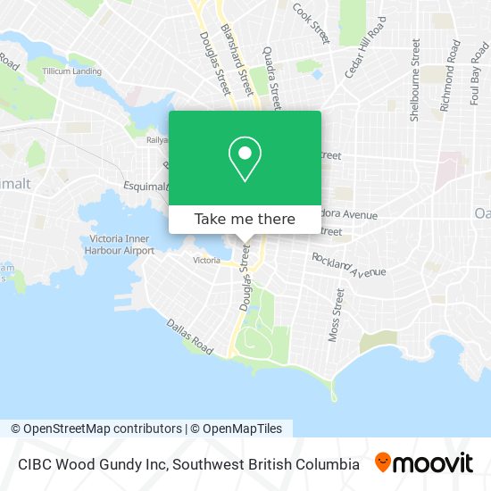 CIBC Wood Gundy Inc map