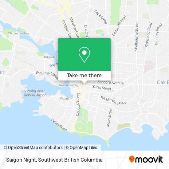 Saigon Night map