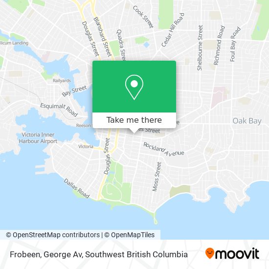 Frobeen, George Av map