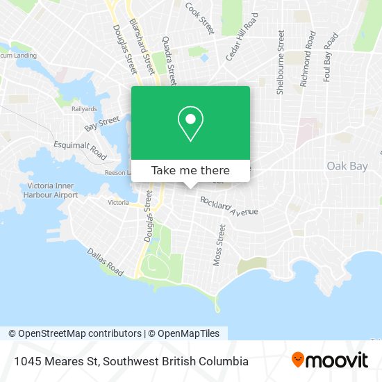 1045 Meares St map