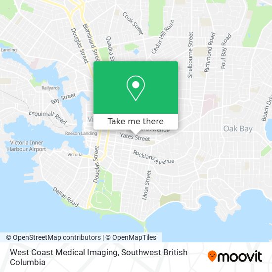 West Coast Medical Imaging map