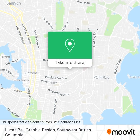 Lucas Bell Graphic Design map