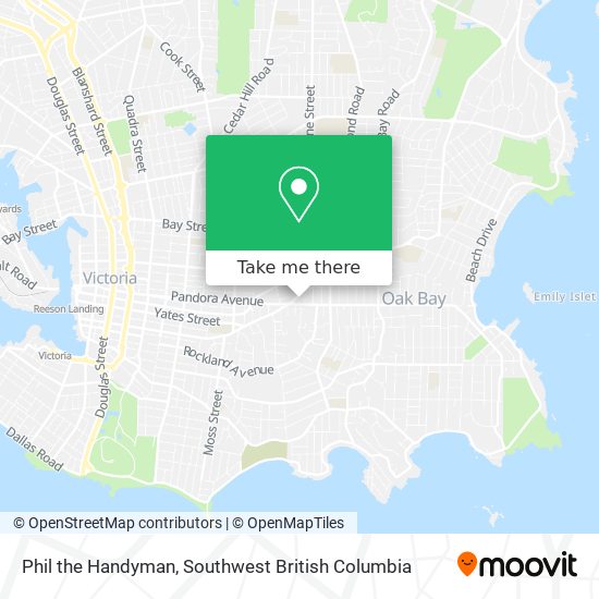 Phil the Handyman map