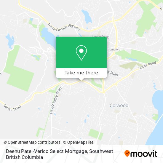 Deenu Patel-Verico Select Mortgage map