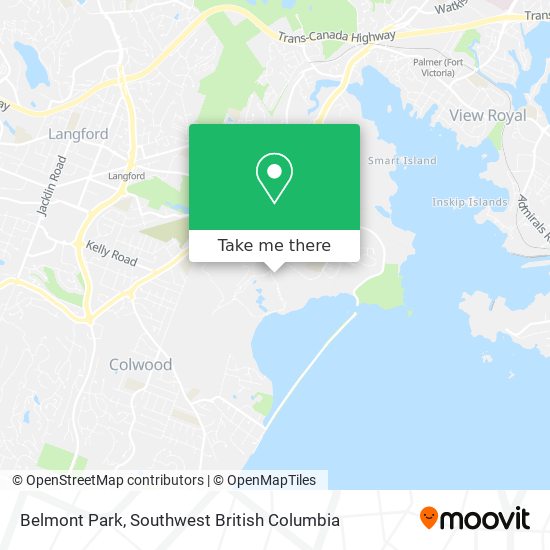 Belmont Park map
