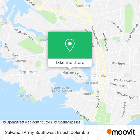 Salvation Army map