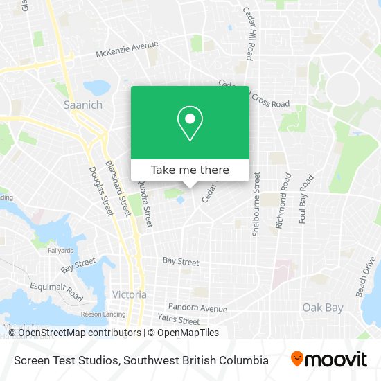 Screen Test Studios map
