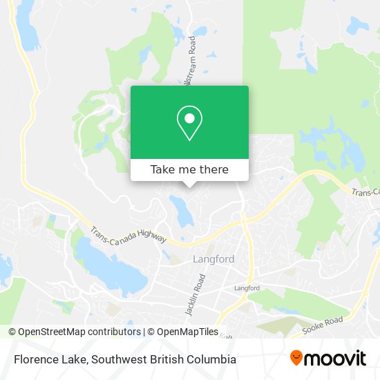 Florence Lake map