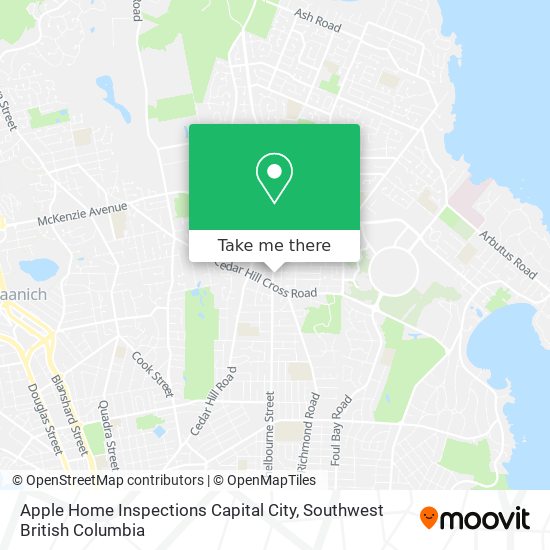 Apple Home Inspections Capital City map