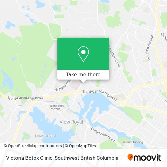 Victoria Botox Clinic map