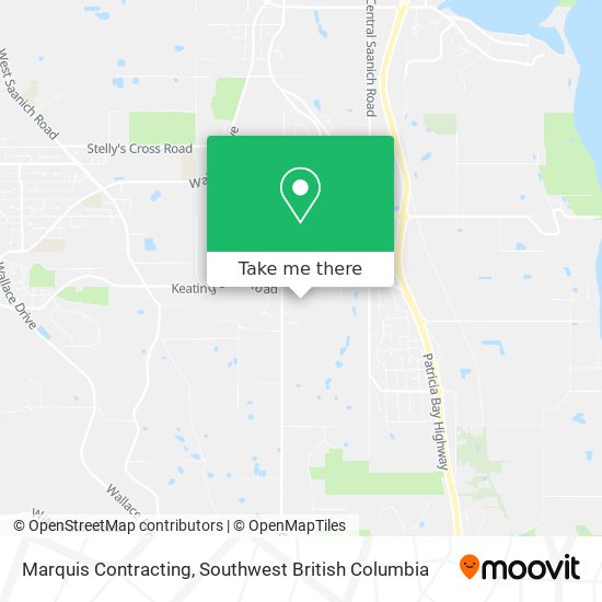 Marquis Contracting map