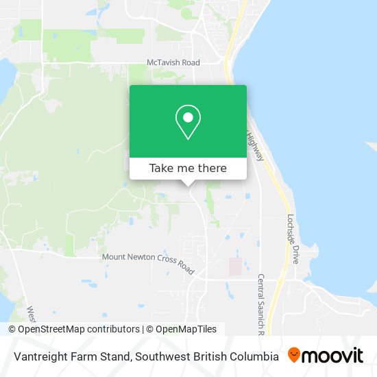 Vantreight Farm Stand map