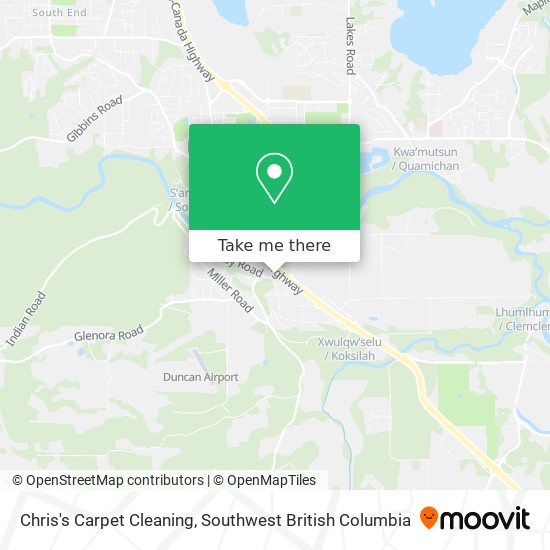 Chris's Carpet Cleaning plan