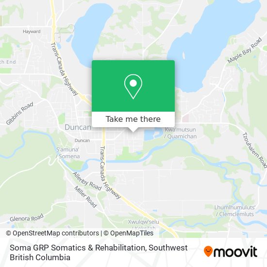 Soma GRP Somatics & Rehabilitation map