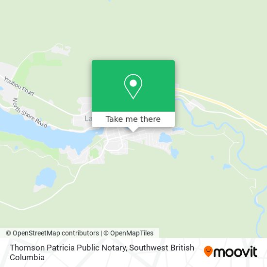 Thomson Patricia Public Notary map