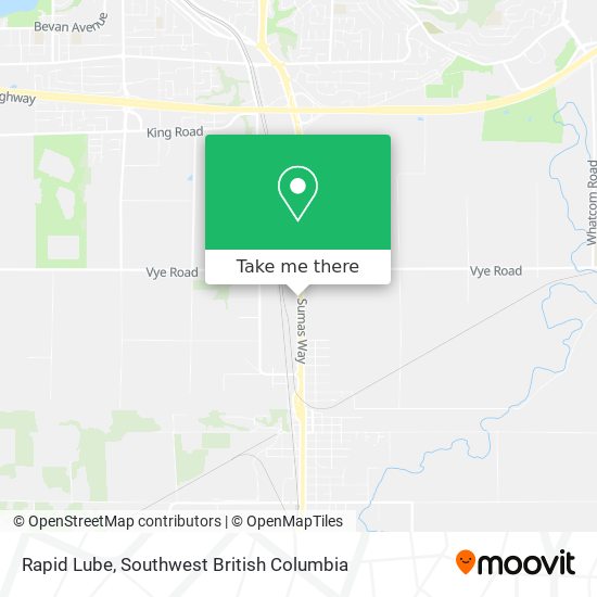 Rapid Lube map