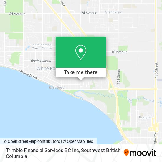 Trimble Financial Services BC Inc map