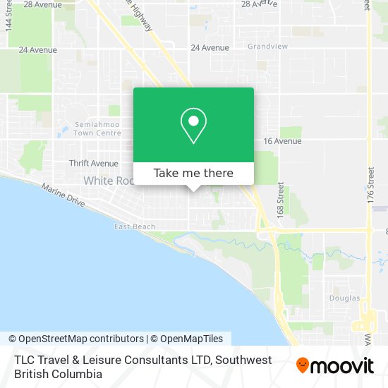 TLC Travel & Leisure Consultants LTD map