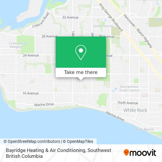 Bayridge Heating & Air Conditioning map