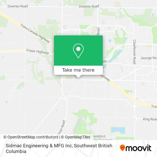 Sidmac Engineering & MFG Inc map