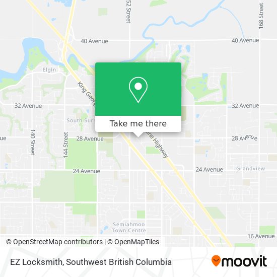 EZ Locksmith map