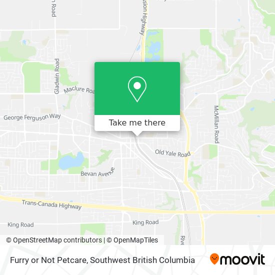 Furry or Not Petcare map