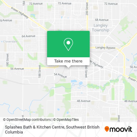 Splashes Bath & Kitchen Centre map
