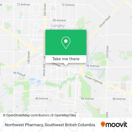 Northwest Pharmacy map