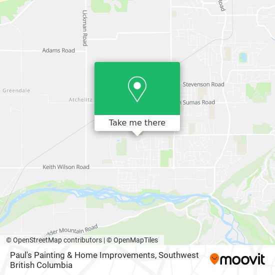 Paul's Painting & Home Improvements map