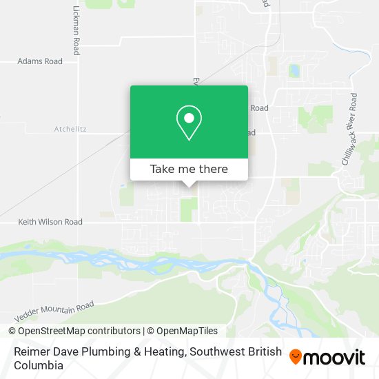 Reimer Dave Plumbing & Heating map