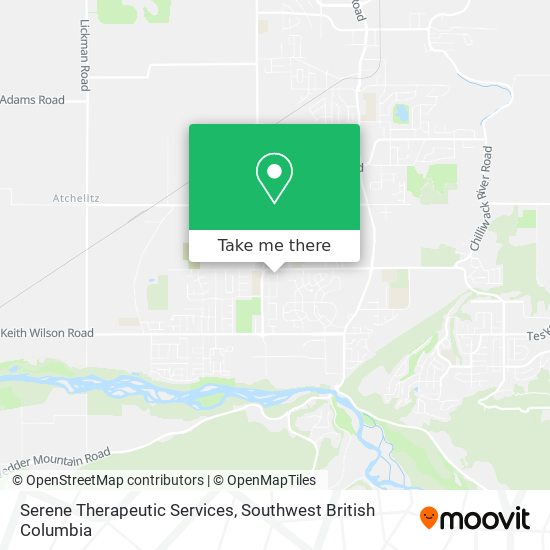 Serene Therapeutic Services map