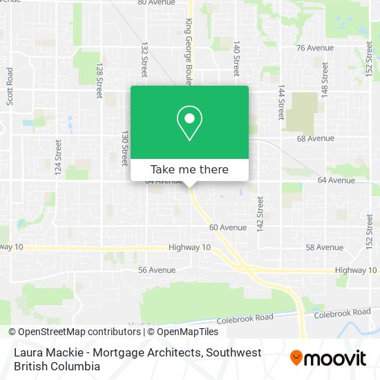 Laura Mackie - Mortgage Architects map