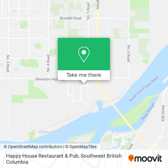 Happy House Restaurant & Pub map