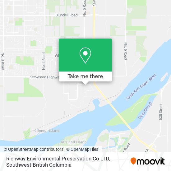 Richway Environmental Preservation Co LTD map