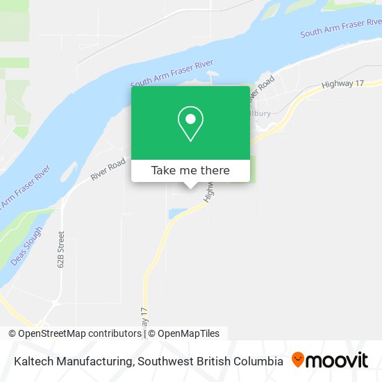 Kaltech Manufacturing map