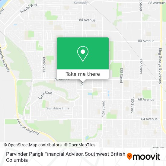Parvinder Pangli Financial Advisor map