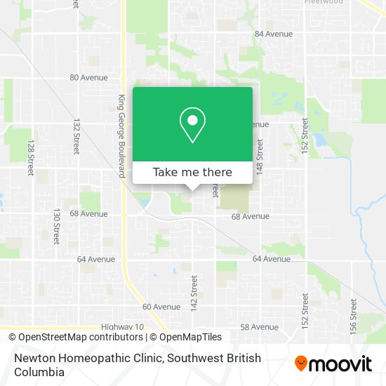 Newton Homeopathic Clinic map
