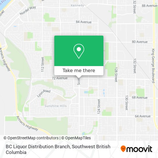 BC Liquor Distribution Branch plan